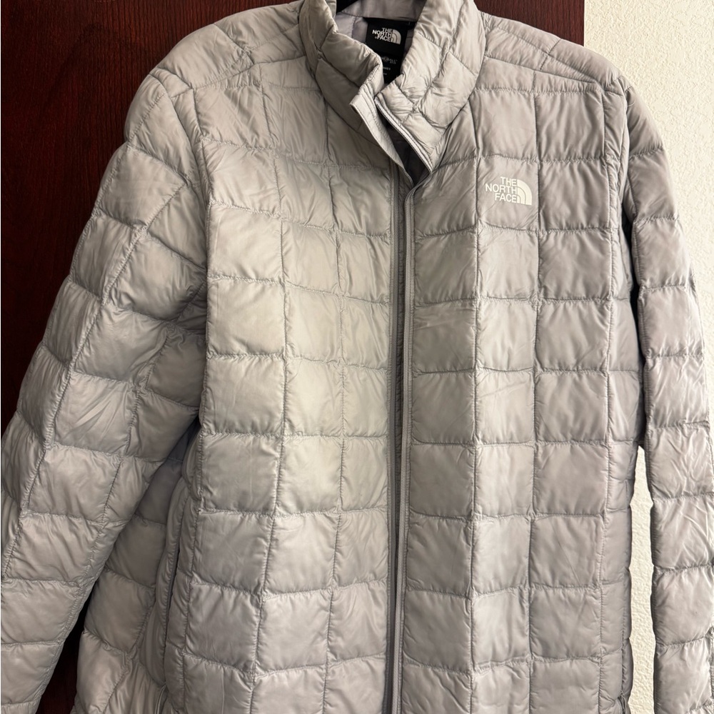 The North Face Men’s  Silver Puffer Jacket